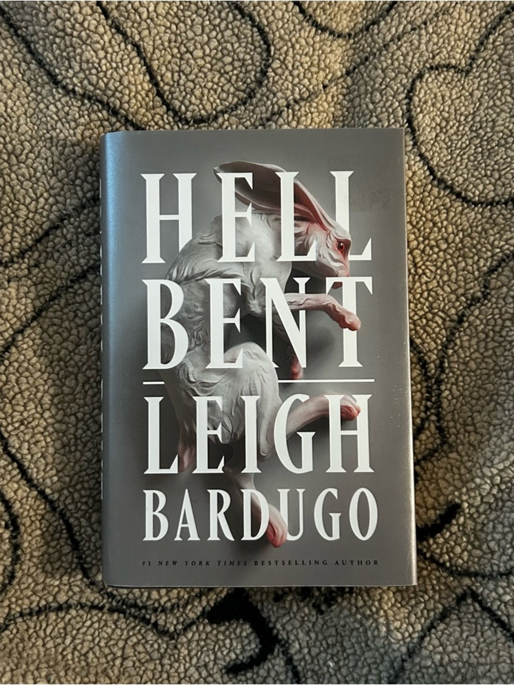 Hell Bent by Leigh Bardugo Metallic Hardcover Book